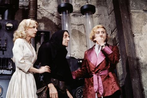 Marty Feldman Gene Wilder And Teri Garr In Young Frankenstein 1974