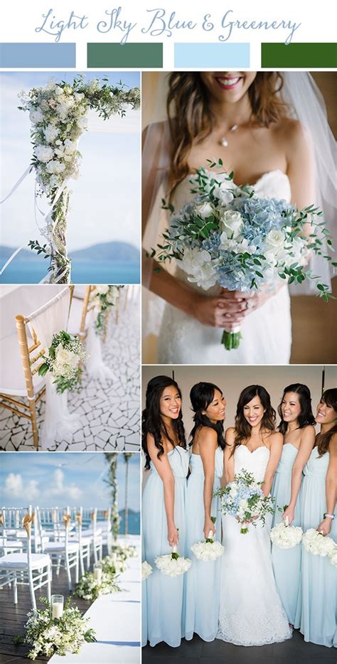 For example, if you want a spring garden wedding, decide which spring flowers you prefer and plan your wedding at a local garden that features those blooms. Wedding Trends-Top 10 Wedding Colors Ideas for 2019 ...