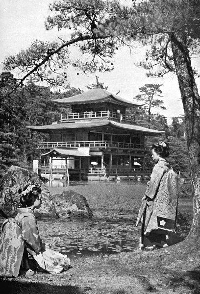 Kinkakuji The Golden Pavilion In Lotus Land Japan 1910 By Hg