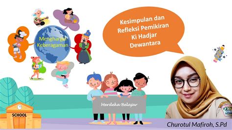 Modul A Koneksi Antar Materi Kesimpulan Dan Refleksi Pemikiran Ki