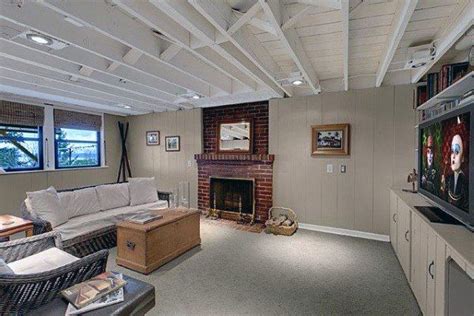 Top 60 Best Basement Ceiling Ideas Downstairs Finishing Designs