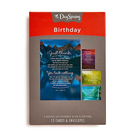 Greeting cards featuring a winter scene and a quote from tolkien. Boxed Cards: Birthday - A New Year - Lifeway