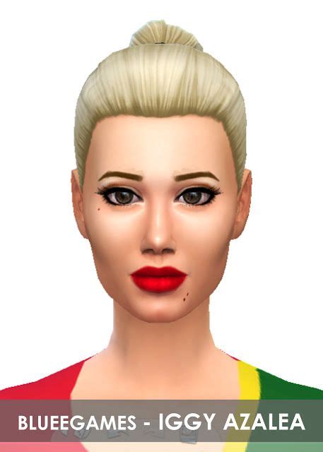 Celebrities Iggy Azalea Switch Outfit Sim Blueegames Sims 4 Iggy Azalea The Sims4 Ts4