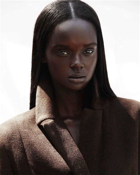 Duckie Thot Skin Model Beautiful Dark Skin Dark Skin Women