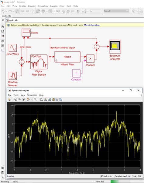 Matlab How To Extract Single Side Of Signal Spectrum In SIMULINK