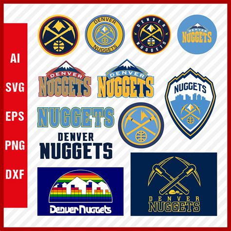Denver Nuggets Logo Svg Nuggets Svg Cut Files Inspire Uplift