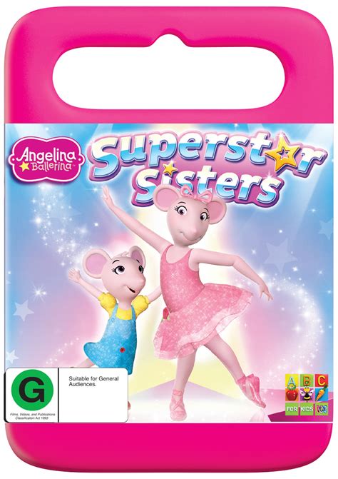 Angelina Ballerina Superstar Sisters Dvd Buy Now At Mighty Ape Nz