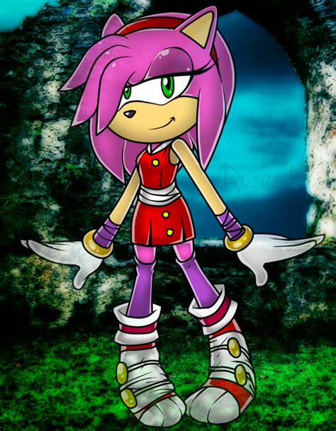 The New Amy Rose By Icefatal On Deviantart