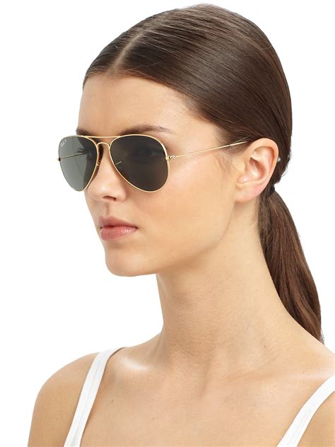 Ray Ban Womens Aviator Polarized Sunglasses Womens Designer Louis