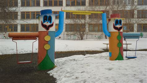 Playground In The City Prokopyevsk Russia Urbanhell