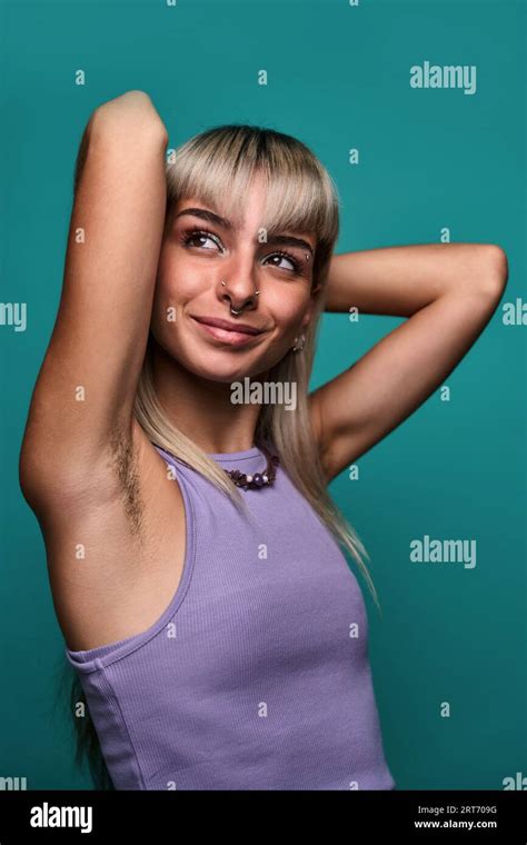 Female Hairy Armpit Hi Res Stock Photography And Images Alamy