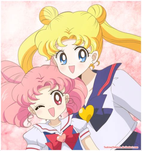 Chibiusa Y Usagi By Tsukinochibiusa On Deviantart Sailor Moon Sailor