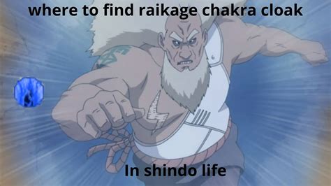 Where To Find Raikage Chakra Cloak Shindo Life Youtube