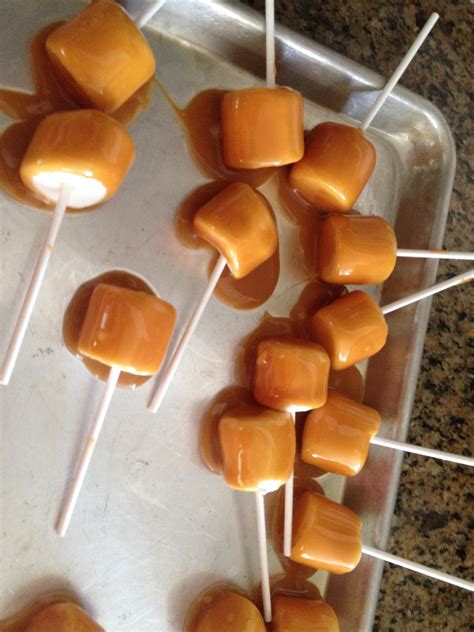 Caramel And Chocolate Covered Marshmallows | With Love ...