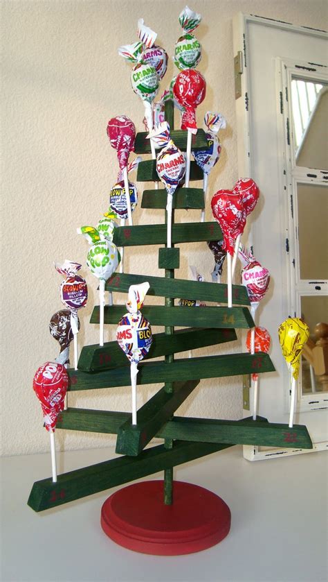 Christines Favorite Things Christmas Advent Lollipop Tree