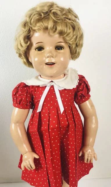 1930s vintage shirley temple composition doll by ideal 25 150 00 picclick