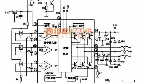 dc motor control circuit diagram