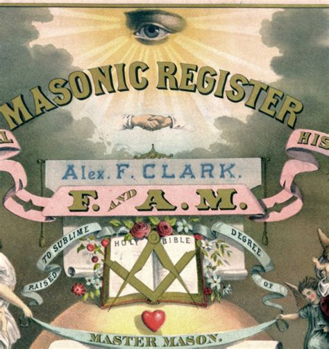Echtes Masonic Register Erhöhte Geschichte Von Lucas S Rawls Sr