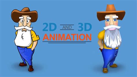 Difference Between 2d Animation And 3d Animation 2d Animation Images