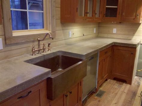 Outdoor kitchen designs by mark concrete. Cast N Place Concrete Countertops - Traditional - Kitchen ...