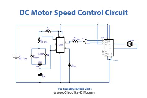 Dc Motor Speed Control Pwm Circuit