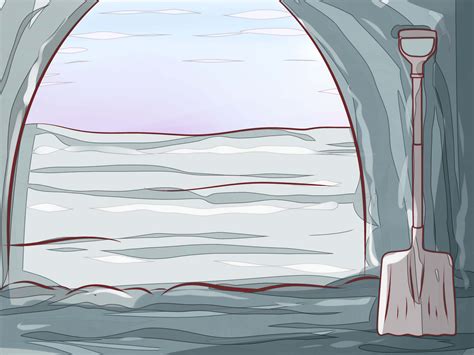 How To Build A Snow Cave With Pictures Wikihow