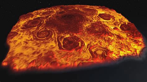 Nasa Junos Incredible Infrared Video Dives Into Jupiters Giant