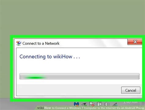 Now the networks are ready, you might need to restart both computers in some cases. How to Connect a Windows 7 Computer to the Internet Via an ...