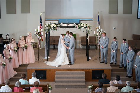 Traditional Christian Wedding Ceremony In Arkansas