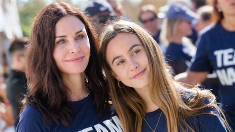 Courteney Cox And 14 Year Old Daughter Coco Spotted At Disneyland