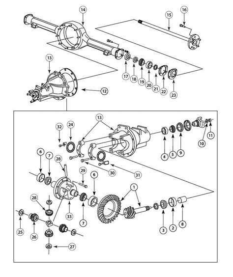 Chrysler 875 Differential Parts West Coast Differentials