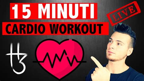 15 Min Cardio Workout Bruciagrassi A Casa Senza Attrezzi Youtube