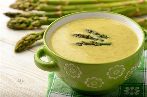 Healthy Cream Of Asparagus Soup Food Gardening Network