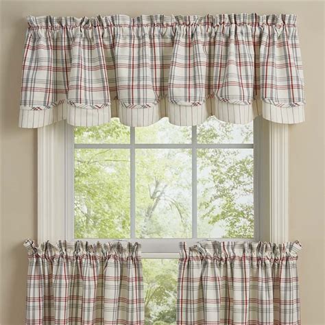 Farm Yard Lined Layered Valance 72x16 By Park Designs