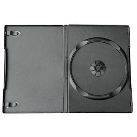Checkoutstore 25 Standard Black Single Dvd Cases 14mm