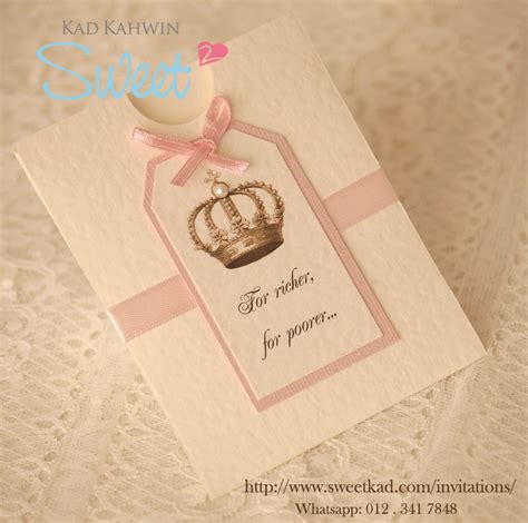 Kad kahwin facebook sekeping kertas ; Template Kad Kahwin Whatsapp - Berbagai Bekalan Rumah