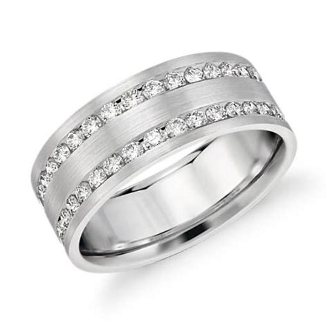 Mens 14k Diamond Wedding Band Jenniemarieweddings