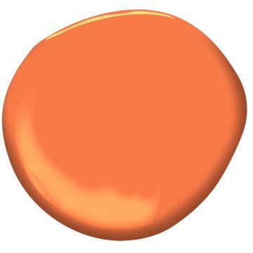 A color specialist in charlotte. Tangy Orange 2014-30 | Benjamin Moore