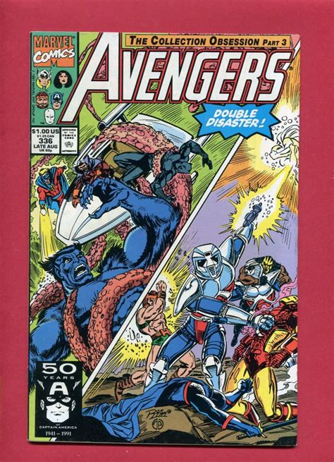 Avengers Volume 1 1963 336 Aug 1991 Marvel Iconic Comics Online