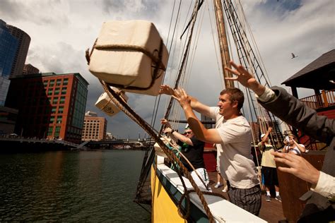 Boston Tea Party Ships And Museum Reopens With New Exhibits The New York Times