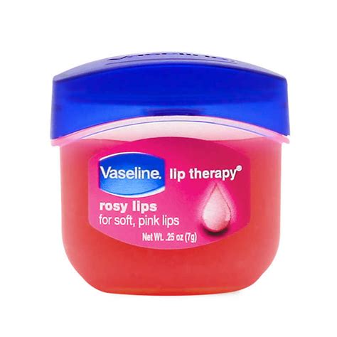 Vaseline Lip Therapy Rosy Original Pink Lip Balm Petroleum Afro