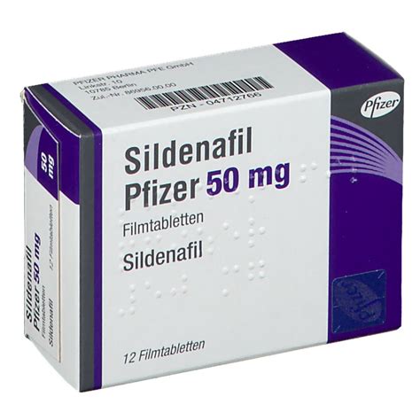 Sildenafil Pfizer 50 Mg 12 St Shop