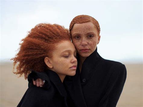 Unknown Black Women With Partial Albinism Photographed By Maruska And