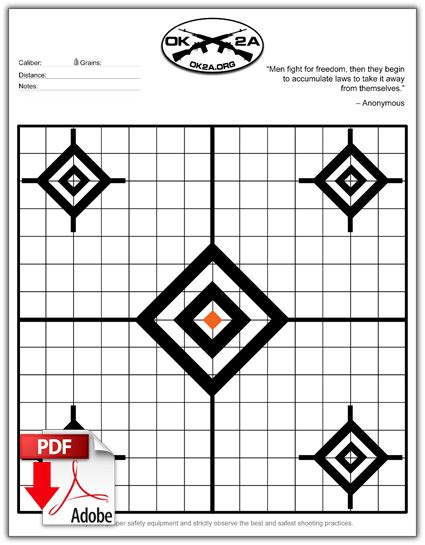What is the best revolver for target shooting? Printable Shooting Targets | Oklahoma 2nd Amendment ...