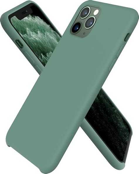 ORNARTO kompatibel mit iPhone 11 Pro Silikon Case Hülle Ultra Dünne