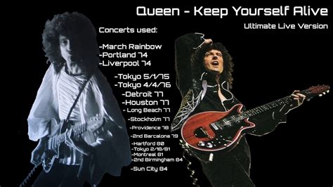 Queen Keep Yourself Alive Ultimate Live Version Youtube