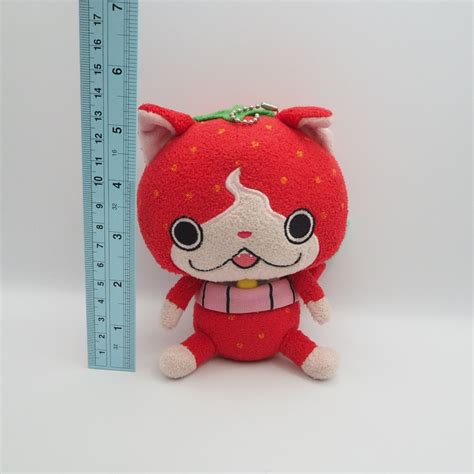 Yokai Watch C1304 Strawbnyan Bandai Kuttari Plush 6 Toy Doll Japan Fruitnyan Ebay