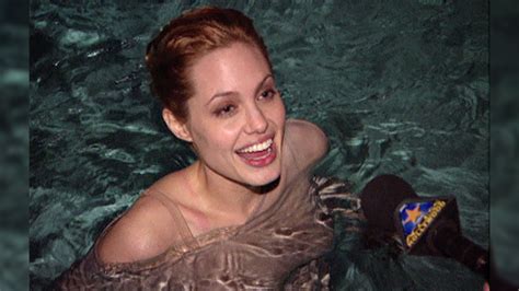 Watch Access Hollywood Highlight Angelina Jolie Makes A Splash After Her Golden Globe Win