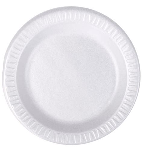 Foam Plate Quiet Classic Laminated White Ø18 Cm 125 Units