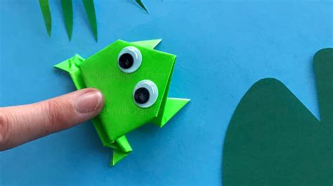 Check spelling or type a new query. Origami Frosch basteln mit Kindern - Tiere falten mit ...